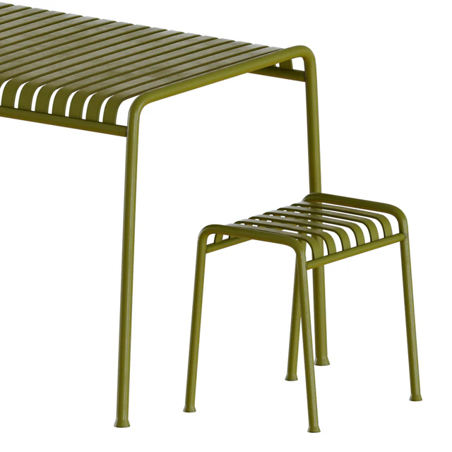 Hay palissade dining table and chairs — Descargar