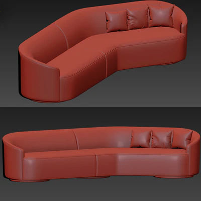 Korduda Sofa And Vladimir Kagan Sofa — Вид 2