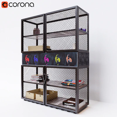 Rack RUSTY METAL — Ver 2