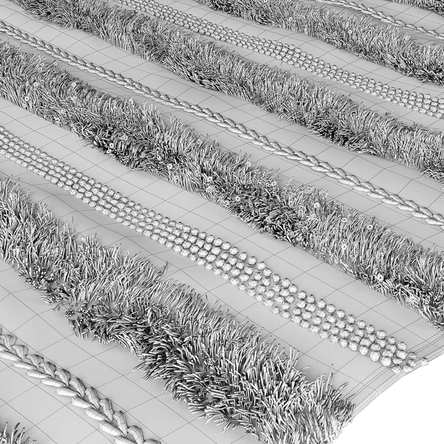 Shag rug with glitter — Descargar
