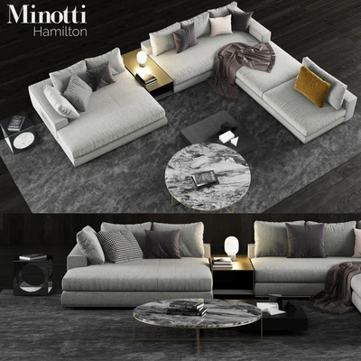 Minotti Hamilton Sofa — Ver 1
