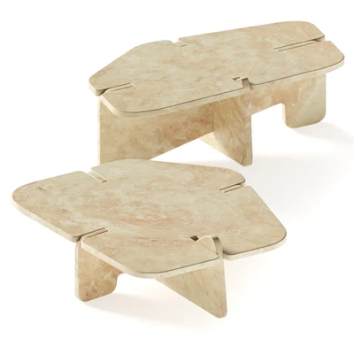 Davani Lame Coffee Table — Ver 3