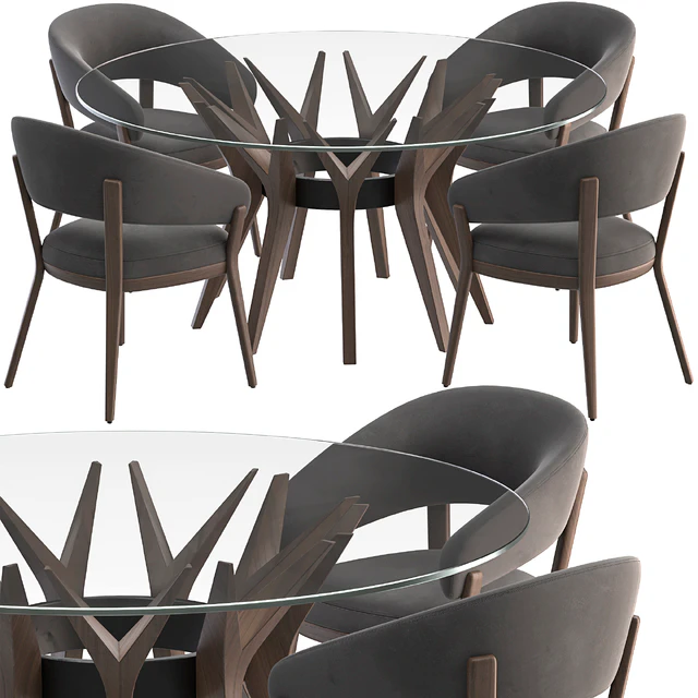 Table Aster and chair Ray set — Descargar