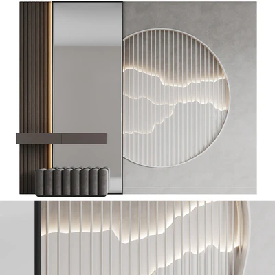 Composition in the entrance hall Mountains — Ver 1