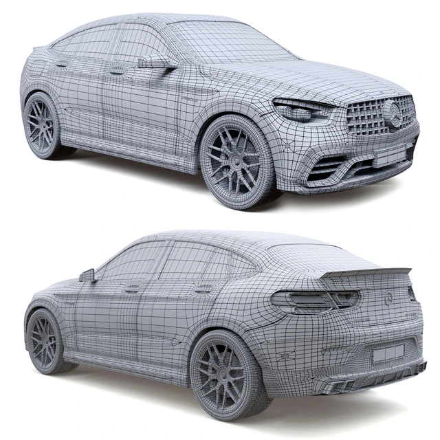 Mercedes Benz GLC 63 S AMG Coupe — Скачать