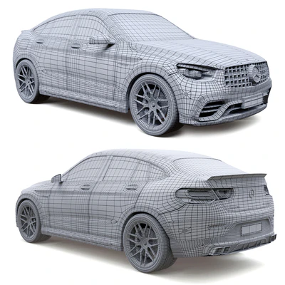Mercedes Benz GLC 63 S AMG Coupe — Вид 4
