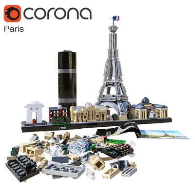 LEGO Paris # 21044 — Ver 1