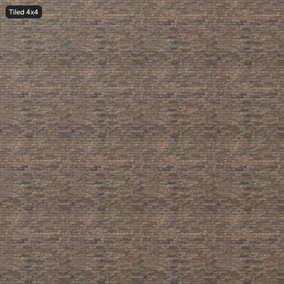 dark rusticated brick wall texture — Вид 3