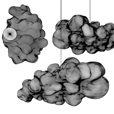 Modern Cloud Pendant 90 — Ver 3