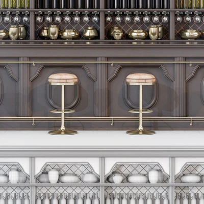 БАР \ BAR RECEPTION DESK — Вид 2