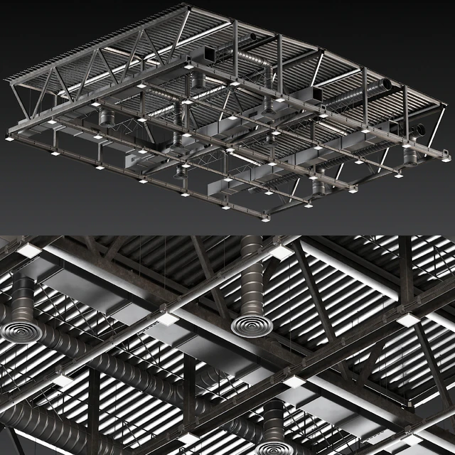 Ceiling Ventilation Black — Скачать