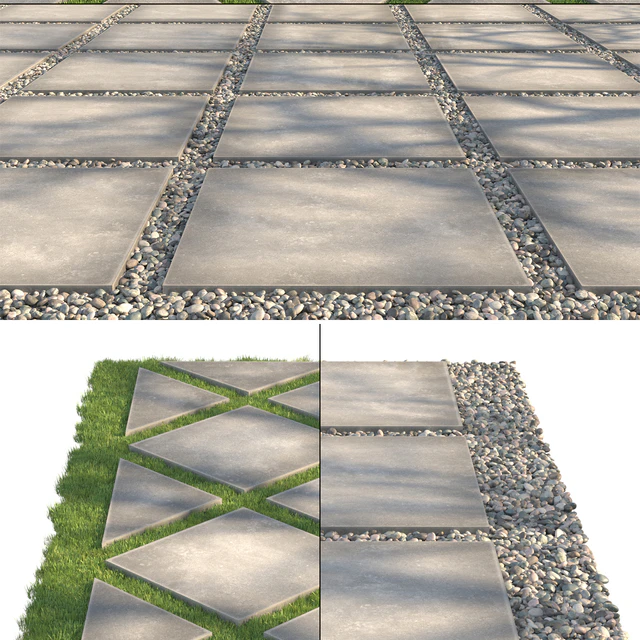 Garden elements set — Descargar