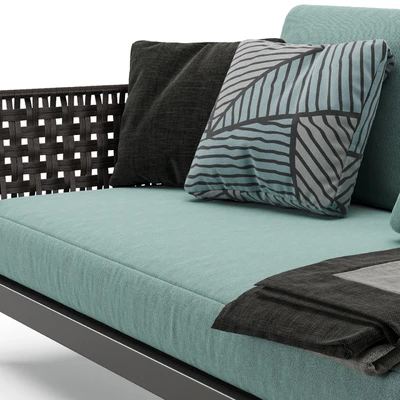 Minotti Patio Sofa with Top — Ver 4