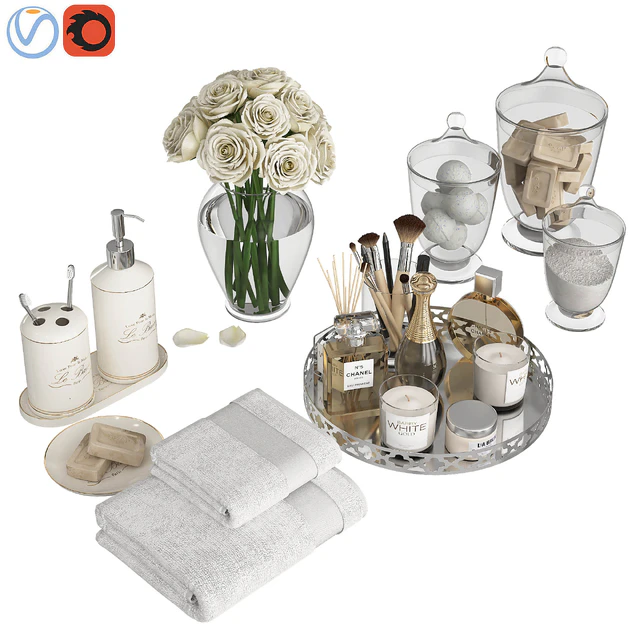 Silver Gold Bathroom Decor — Descargar