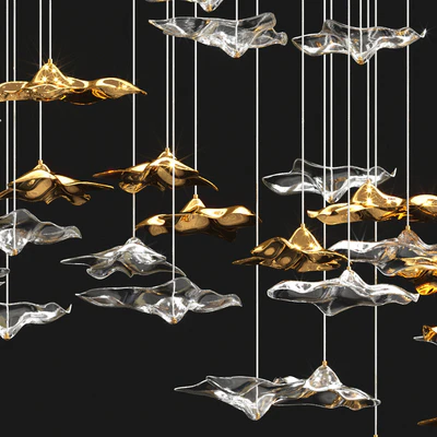 Sand and Sea hanging chandelier — Ver 3
