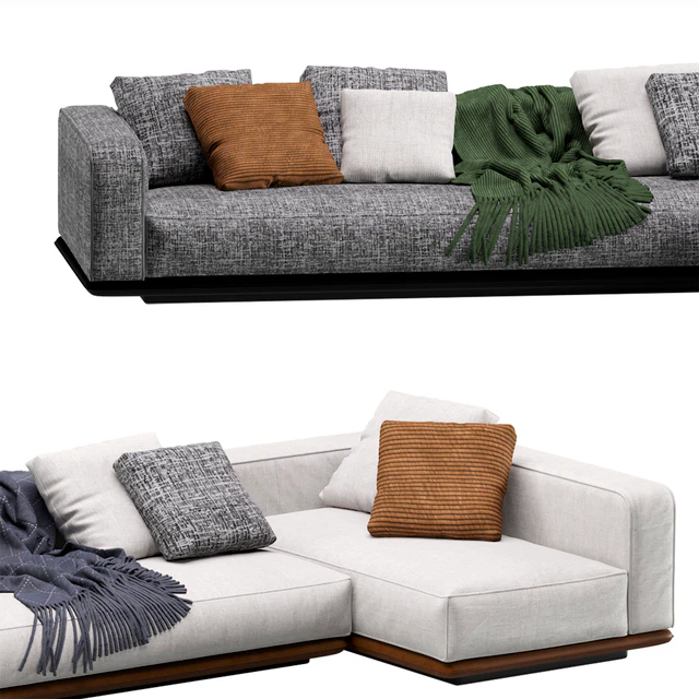 Minotti Horizonte Modular Sofa 06 — Descargar