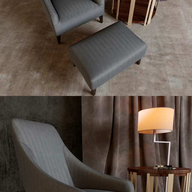 Armchair Casamilano Magenta — Descargar
