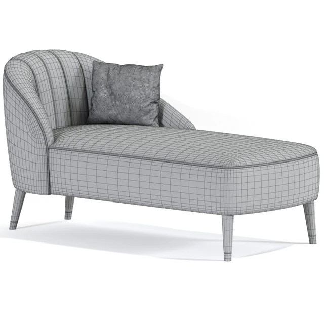 Monroe Jade Velvet Chaise Lounge — Скачать
