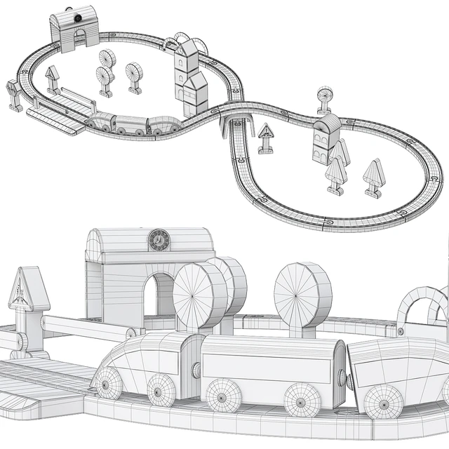 Lillabo Train Set — Descargar