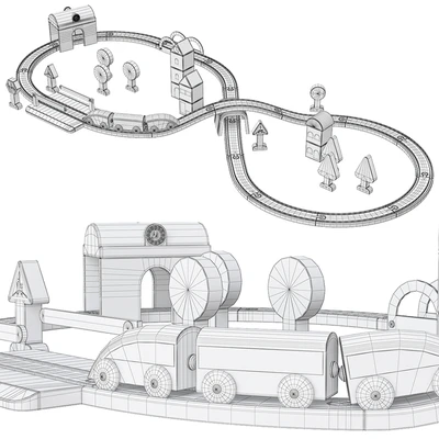 Lillabo Train Set — Ver 2