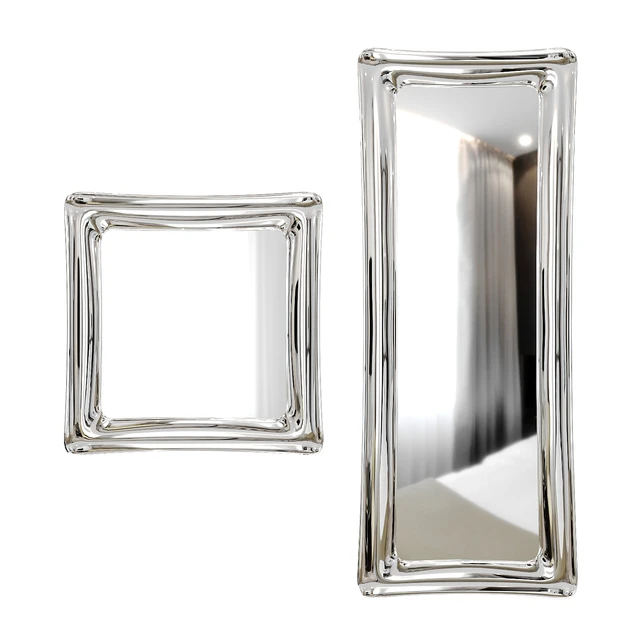 Wall mirror Sinuo modern mirror by Riflessi — Descargar