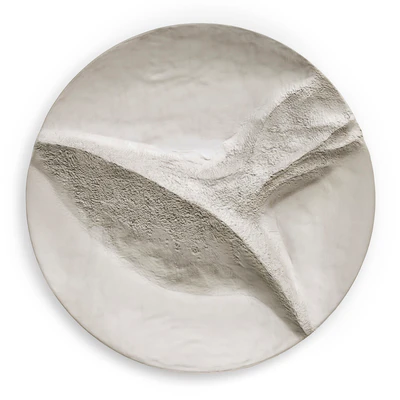 Round Wall panel Windhover Metal Plaster — Вид 1