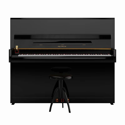 Piano PETROF P 118 S1, Piano chair Discacciati — Ver 5