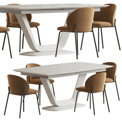 Alicante table Princeton chair Boconcept — Ver 1