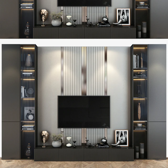 TV Wall set 0179 — Descargar
