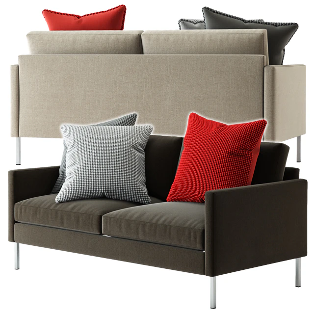 Crate and Barrel / Studio Series Customizable Loveseat — Descargar