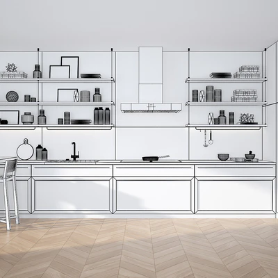 Kitchen Scavolini - Carattere — Ver 2