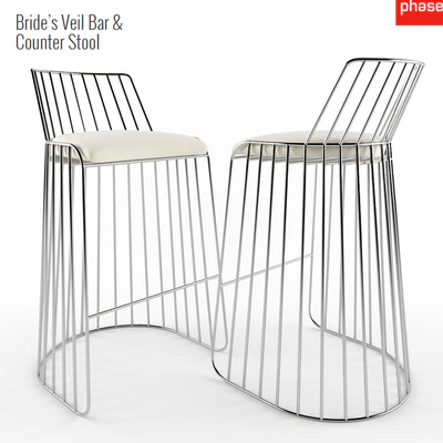 Bride's Veil Bar &amp; Counter Stool — Descargar
