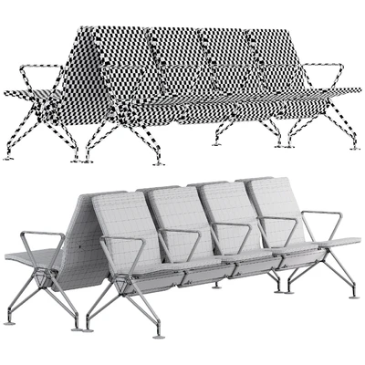 Airline armchair by Vitra — Ver 2