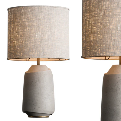 Vase Fabric Table Lamp 04 — View 1