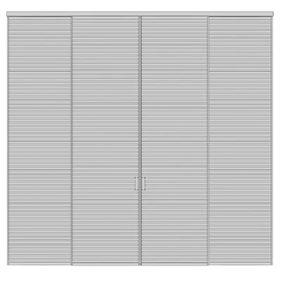 Volhovec aluminum partitions Formato АЛПЛ 040.07 — Вид 2