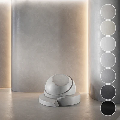 decorative plaster | Concrete set (seamless) | 33 — Ver 1