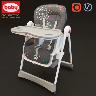 Highchair Baby Prestige Avion Comfort — Ver 1