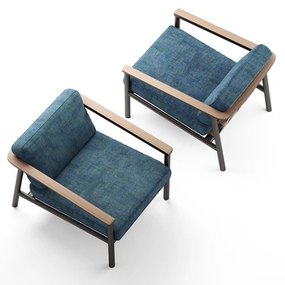 Molteni & C gillis armchair — Ver 2