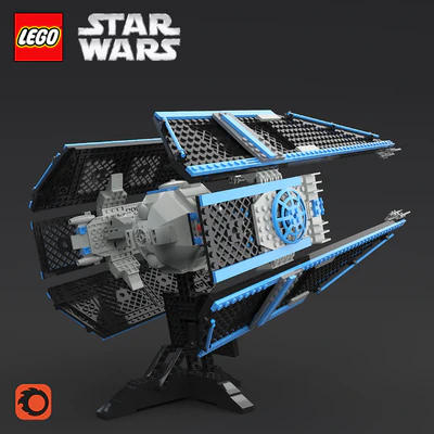 LEGO SW Tie Interceptor — Ver 2