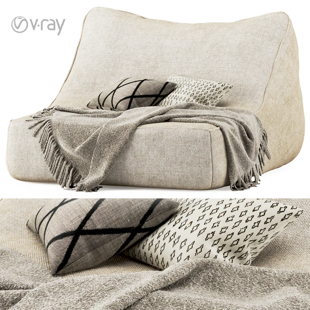 Float Paola Lenti / Pouf by Paola Lenti — Descargar