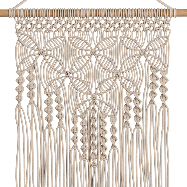 Wall Hanging Braided Boho Macrame Woven Handmade Art Tapestry Home Room Decor — Download