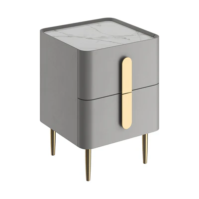 Light luxury bedside table — Ver 4