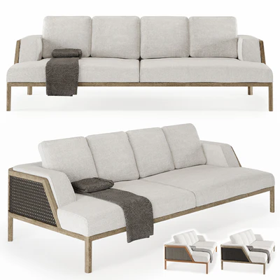 Ethimo Grand Life XL Sofa — Вид 1