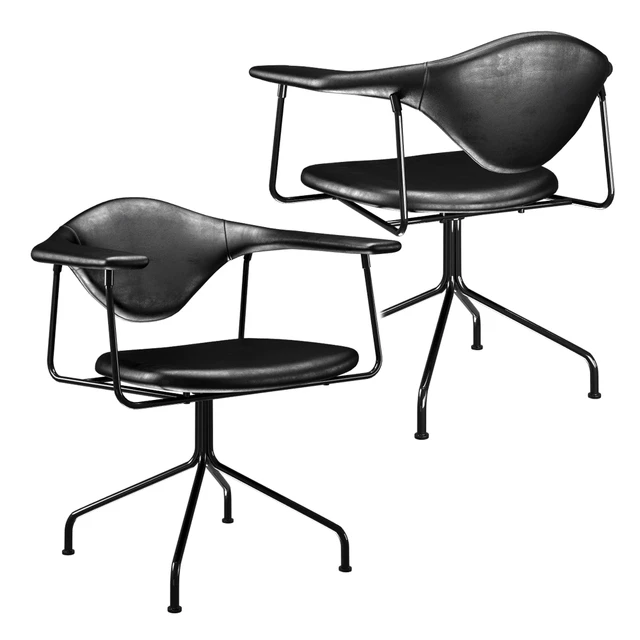 Gubi Masculo Dining Chair Swivel — Descargar
