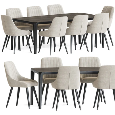 Chipman Chair Eiles Table Dining Set — Ver 1