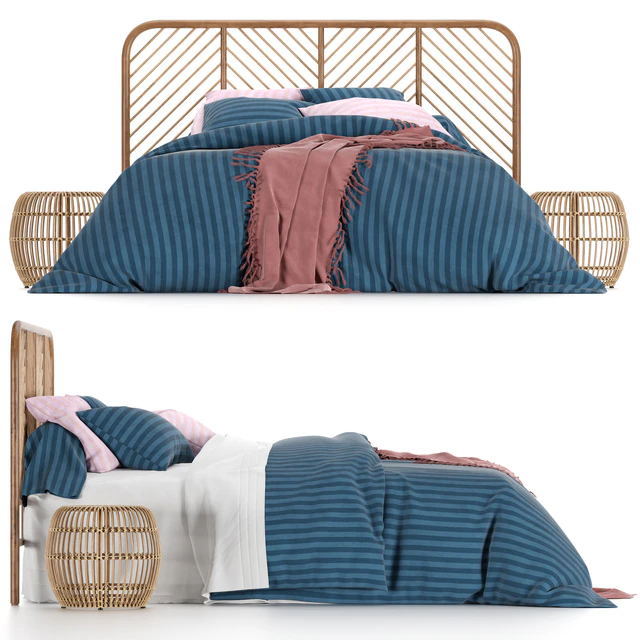 Кровать из постельного белья LaRedoute — Скачать