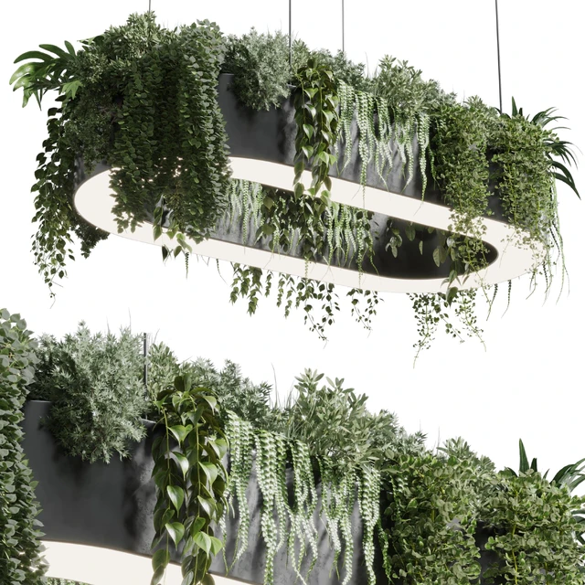 pot light - pendant plant light hanging 06 corona — Descargar
