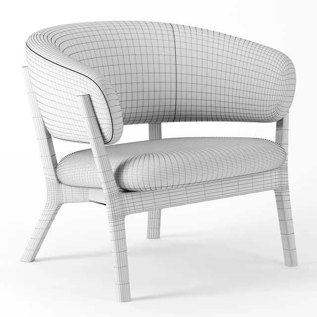 Roundish ARM Chair by Maruni — Descargar