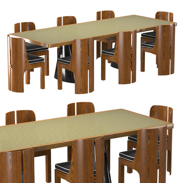 N 341 - 172  DINING CHAIR TABLE BY RUEMMLER — Скачать