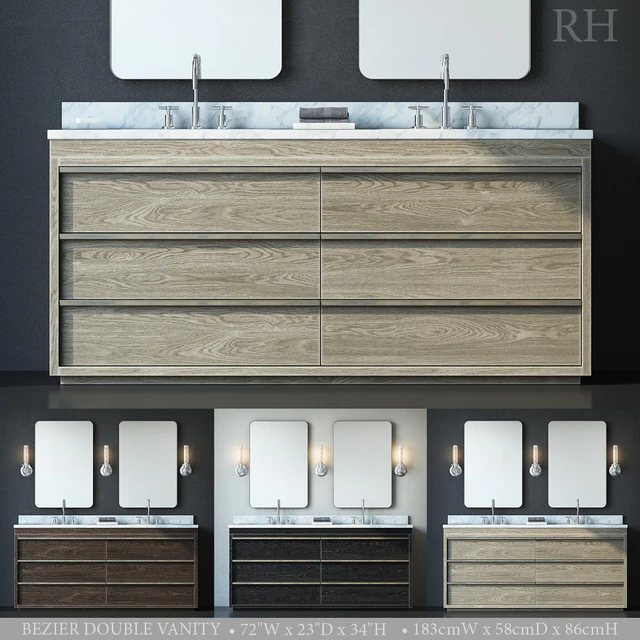 BEZIER DOUBLE VANITY — Descargar